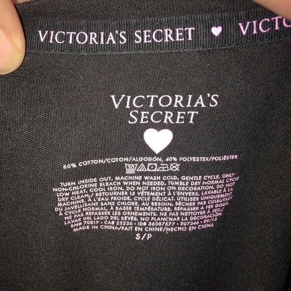 Victoria’s Secret NYC, Paris S black heart tunic - Picture 3 of 3